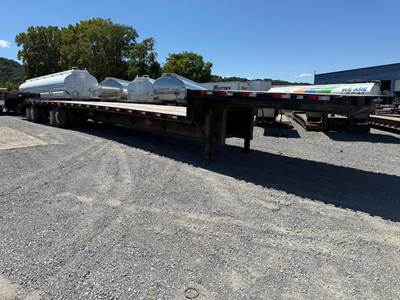 Dorsey 53x102 Steel Drop Deck Trailer - Air Ride, Fixed Axle