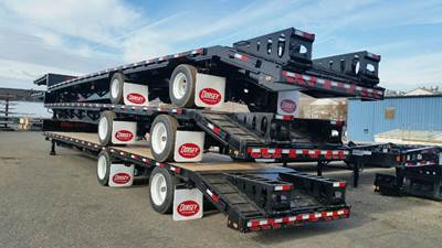 Dorsey BEAVERTAIL Drop Deck Trailer