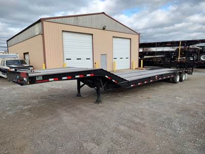 Dorsey LB35-33CS W/SPRING RAMPS Drop Deck Trailer