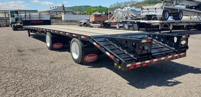Dorsey 53x102 Steel Drop Deck Trailer - Air Ride, Fixed Spread Axle