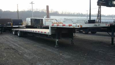 Fontaine 48x102 Combination Drop Deck Trailer - Air Ride, Spread Axle