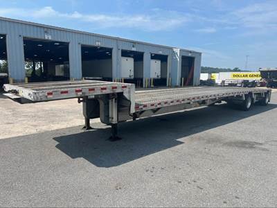 Reitnouer 48x102 Aluminum Drop Deck Trailer - Air Ride, Fixed Spread Axle