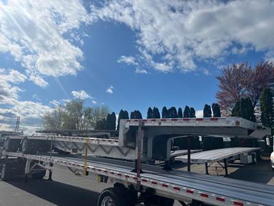 Reitnouer Big Bubba 48x102 Aluminum Drop Deck Trailer - Air Ride, Fixed Spread Axle