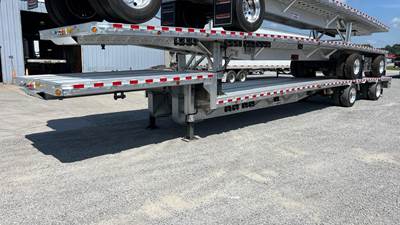 Reitnouer Big Bubba 53x102 Aluminum Drop Deck Trailer - Air Ride, Sliding Spread Axle