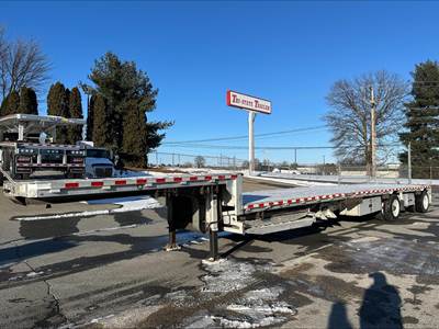 Reitnouer Big Bubba 48x102 Aluminum Drop Deck Trailer - Air Ride, Fixed Spread Axle
