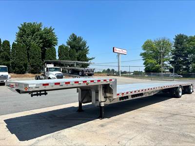 Reitnouer Big Bubba 48x102 Aluminum Drop Deck Trailer - Air Ride, Fixed Spread Axle