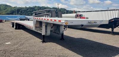 Reitnouer Big Bubba 53x102 Aluminum Drop Deck Trailer - Air Ride, Sliding Spread Axle