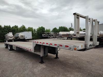 Reitnouer DropMiser 48x102 Aluminum Drop Deck Trailer - Air Ride, Sliding Spread Axle