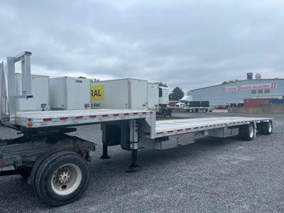 Reitnouer DropMiser 48x102 Aluminum Drop Deck Trailer - Air Ride, Sliding Spread Axle
