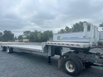 Reitnouer DropMiser 48x102 Aluminum Drop Deck Trailer - Air Ride, Sliding Spread Axle