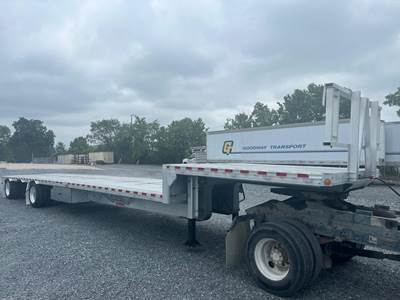 Reitnouer DropMiser 48x102 Aluminum Drop Deck Trailer - Air Ride, Sliding Spread Axle