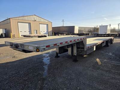 Reitnouer DropMiser 48x102 Aluminum Drop Deck Trailer - Air Ride, Sliding Axle