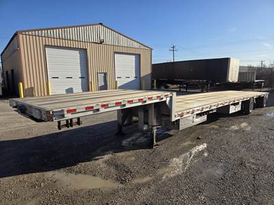Reitnouer DropMiser 48x102 Aluminum Drop Deck Trailer - Air Ride, Sliding Axle