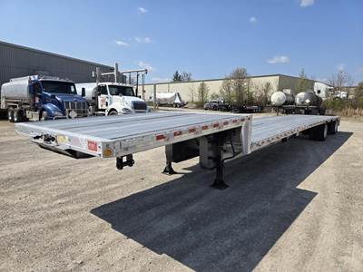 Reitnouer DropMiser 53x102 Aluminum Drop Deck Trailer - Air Ride, Sliding Axle