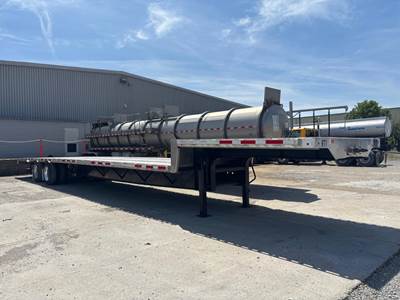 Transcraft D-EAGLE II 53x102 Combination Drop Deck Trailer - Air Ride, Sliding Spread Axle