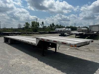 Transcraft DTL-2000 48x102 Combination Drop Deck Trailer - Air Ride, Fixed Spread Axle