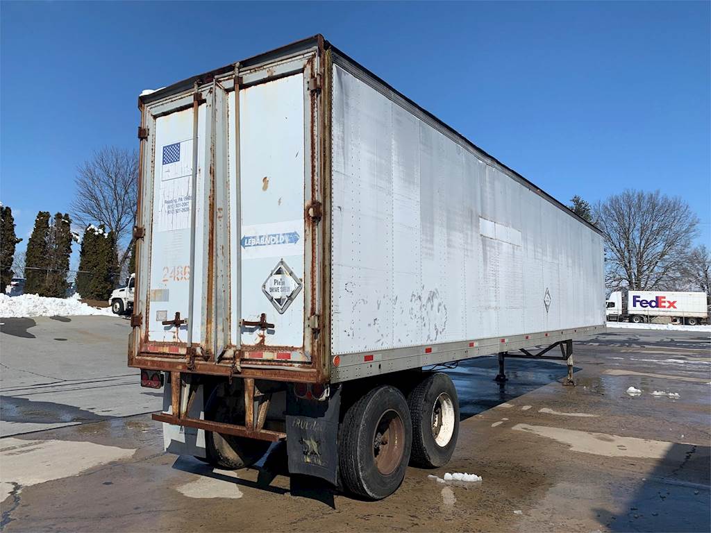 1979 Fruehauf STORAGE VAN Dry Van Trailer For Sale Lancaster, PA 3381