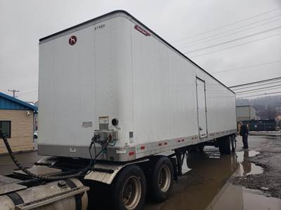 Great Dane 45 ft Dry Van Trailer - Roll up Door, Air Ride, Sliding Axle