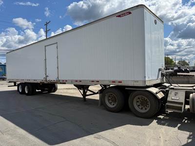 Great Dane 48 ft Dry Van Trailer - Swing Door, Spring, Sliding Axle