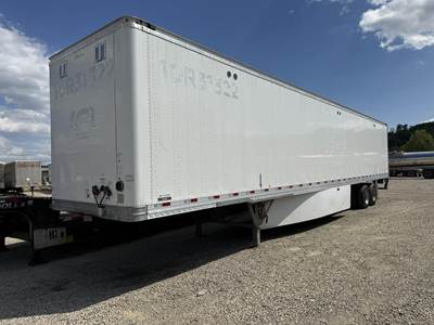 Hyundai 53 ft Dry Van Trailer - Roll up Door, Air Ride, Sliding Axle