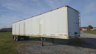 Manac 48 ft Dry Van Trailer - Swing Door, Spring, Sliding Axle