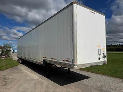 Manac 48 ft Dry Van Trailer - Swing Door, Spring, Fixed Axle