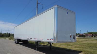 Vanguard VXP 53 ft Dry Van Trailer - Swing Door, Air Ride, Sliding Axle