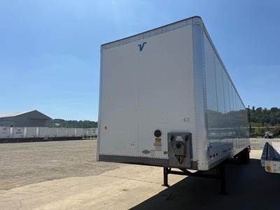 Vanguard VXP 53 ft Dry Van Trailer - Swing Door, Air Ride, Sliding Axle