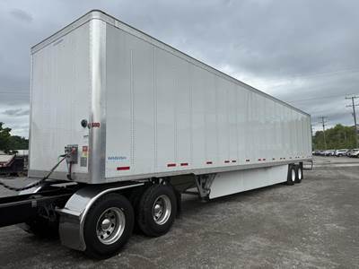 Wabash 53 ft Dry Van Trailer - Swing Door, Air Ride, Sliding Axle