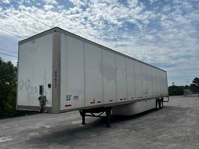 Wabash 53 ft Dry Van Trailer - Swing Door, Spring, Sliding Axle