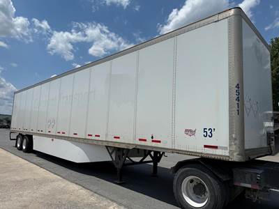 Wabash 53 ft Dry Van Trailer - Swing Door, Spring, Sliding Axle