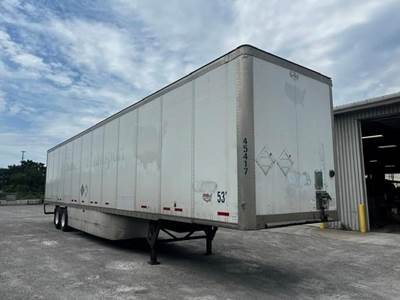 Wabash 53 ft Dry Van Trailer - Swing Door, Spring, Sliding Axle