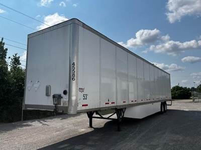 Wabash 53 ft Dry Van Trailer - Swing Door, Spring, Sliding Axle