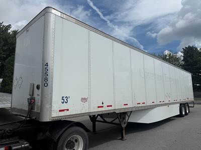 Wabash 53 ft Dry Van Trailer - Swing Door, Spring, Sliding Axle
