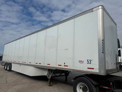 Wabash 53 ft Dry Van Trailer - Swing Door, Spring, Sliding Axle