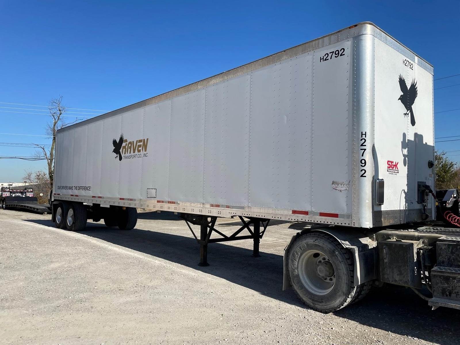 2011 Wabash SHEET & POST VAN Dry Van Trailer For Sale Cincinnati, OH