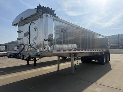 East Genesis 34 ft End Dump Trailer - Tandem Axle, Aluminum, Air Ride