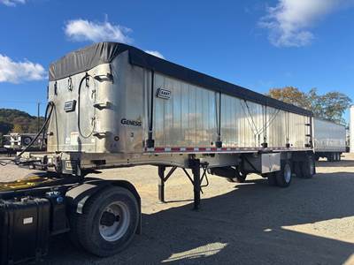 East 38 ft End Dump Trailer - Tandem Axle, Aluminum, Air Ride