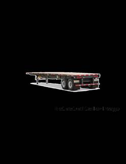 Dorsey 55x102 Combination Flatbed Trailer - Air Ride, Spread Axle