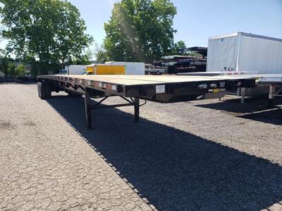 Dorsey 48x102 Steel Flatbed Trailer - Air Ride, Sliding Axle
