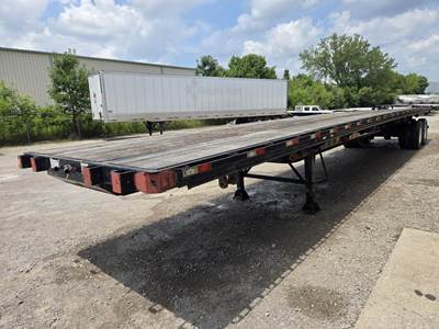 Dorsey 48x102 Steel Flatbed Trailer - Spring, Sliding Axle