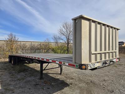 Fontaine Infinity 48x102 Combination Flatbed Trailer - Air Ride, Fixed Spread Axle