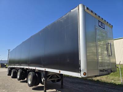 MAC 48x102 Quad Axle Aluminum Flatbed Trailer - Air Ride, Fixed Spread Axle