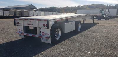 MAC Road Warrior 48x102 Aluminum Flatbed Trailer - Air Ride, Fixed Spread Axle