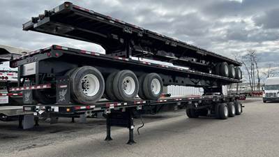 Manac EXTENDABLE TRIDEM Flatbed Trailer