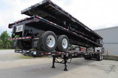 Manac Extendable Flatbed Trailer