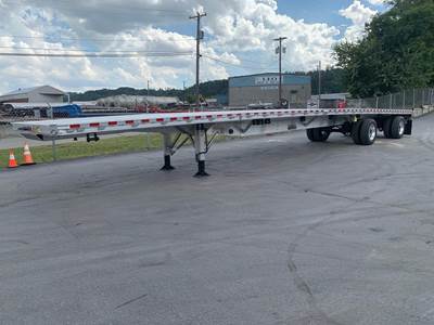 Reitnouer Big Bubba 53x102 Aluminum Flatbed Trailer - Air Ride, Spread Axle