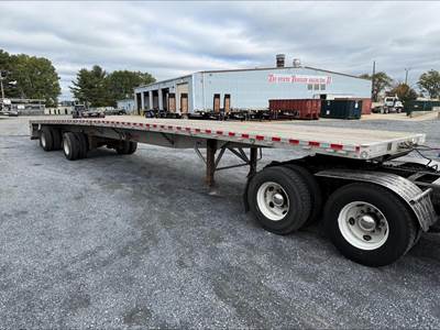 Reitnouer Big Bubba 53x102 Aluminum Flatbed Trailer - Air Ride, Fixed Spread Axle