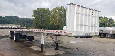 Reitnouer Big Bubba 45x96 Aluminum Flatbed Trailer - Air Ride, Fixed Spread Axle