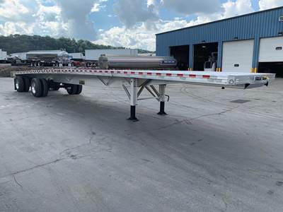 Reitnouer CK-100 48x102 Aluminum Flatbed Trailer - Air Ride, Fixed Axle